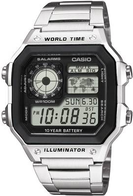 Casio Armbanduhr AE-1200WHD-1AVEF (B x H x T) 42.1 x 45 x 12.5 mm (AE-1200WHD-1AVEF) von Casio