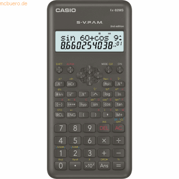 Casio CASIO Schulrechner FX82MS-2-W-ET-B 2nd Edition Casio CASIO Schulrechner FX82MS-2-W-ET-B 2nd Edition von Casio