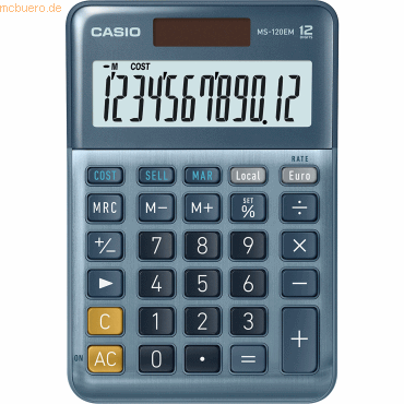 Casio CASIO Tischrechner MS-120EM Casio CASIO Tischrechner MS-120EM von Casio