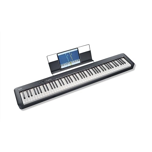 Casio CDP-S110BK Digitalpiano mit 88 gewichteten Tasten, schwarz von Casio