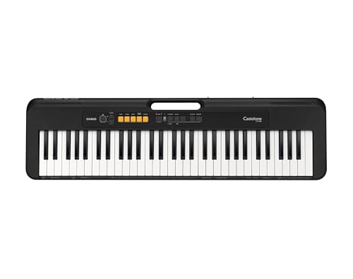 Casio CT-S100 CASIOTONE Keyboard mit 61 Standardtasten und Begleitautomatik, schwarz von Casio