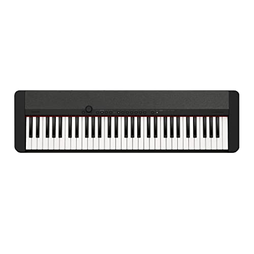 Casio CT-S1BK CASIOTONE Piano-Keyboard mit 61 anschlagdynamischen Tasten, schwarz von Casio