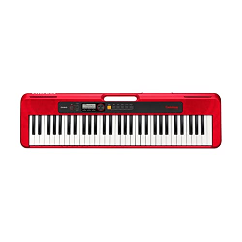 Casio CT-S200RD CASIOTONE Keyboard mit 61 Standardtasten und Begleitautomatik, rot Casio CT-S200RD CASIOTONE Keyboard mit 61 Standardtasten und Begleitautomatik, rot von Casio