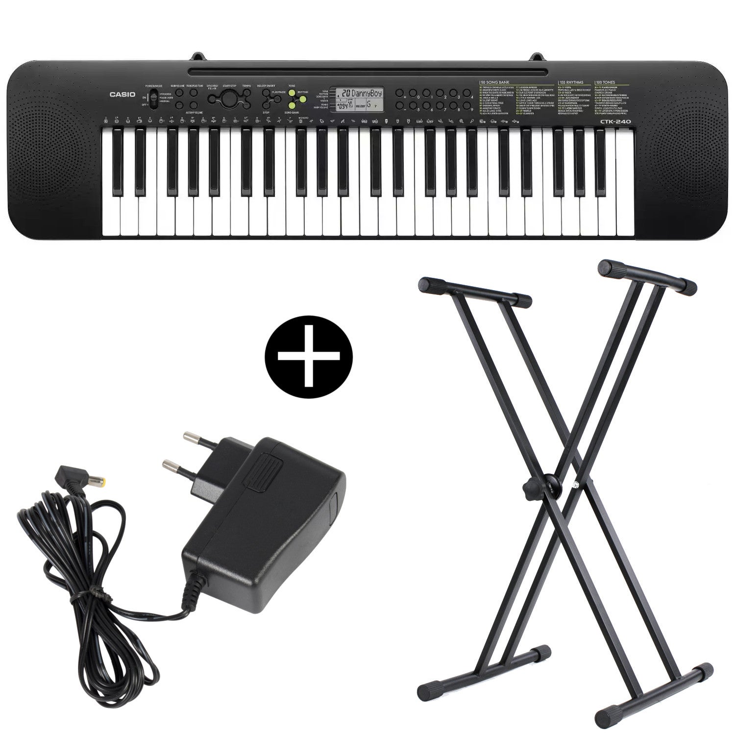 Casio CTK-240 keyboard with stand Casio CTK-240 keyboard with stand von Casio