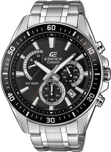 Casio Chronograph Armbanduhr EFR-552D-1AVUEF (L x B x H) 53 x 47 x 12.3mm Silber Gehäusematerial=Ed von Casio