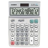 Casio DF-120ECO - Desktop-Taschenrechner - 12 Stellen - Solarpanel, Batterie (DF-120 ECO) von Casio