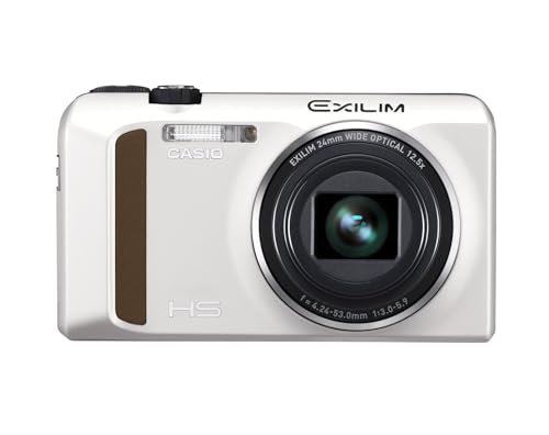 Casio EXILIM EX-ZR400 Digitalkamera (16,1 Megapixel, 7,6 cm (3 Zoll) Display, 25-Fach Multi SR Zoom, Triple Shot, HDR) weiß von Casio