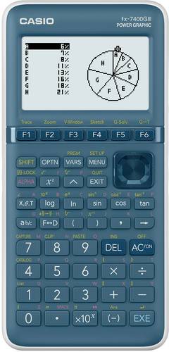 Casio FX-7400GIII Grafikrechner Cyan Display (Stellen): 21 batteriebetrieben (B x H x T) 87.5 x 21.3 von Casio