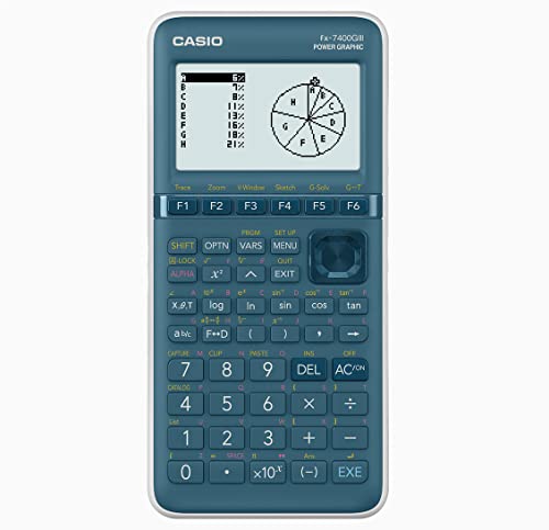 Casio FX-7400GIII Grafikrechner Cyan Display (Stellen): 21 batteriebetrieben (B x H x T) 87.5 x 21.3 von Casio