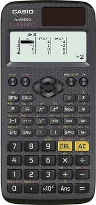 Casio FX-85DE X ClassWiz Taschenrechner Tasche Wissenschaftlicher Taschenrechner Schwarz (FX-85DEX) von Casio