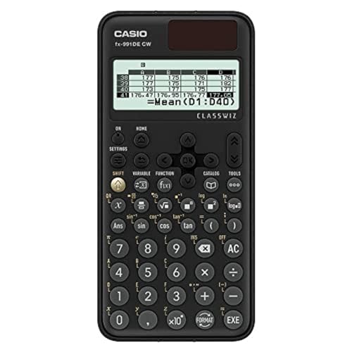 Casio FX-991DE CW ClassWiz technisch wissenschaftlicher Rechner, deutsche Menüführung von Casio