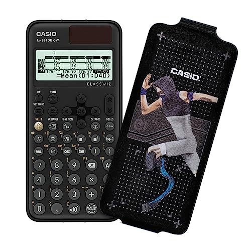 Casio FX-991DE CW ClassWiz technisch wissenschaftlicher Rechner mit Art-case "runner", deutsche Menüführung (limited edition) von Casio