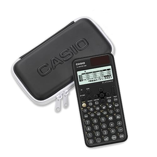 Casio FX-991DE CW ClassWiz technisch wissenschaftlicher Rechner mit Schutztasche, deutsche Menüführung (Limited Edition) von Casio