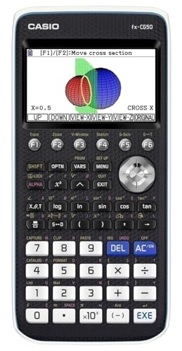 Casio FX-CG50 Grafikrechner mit hochauflösendem Farbdisplay, Menüführung Spanisch, Italienisch und Französisch von Casio