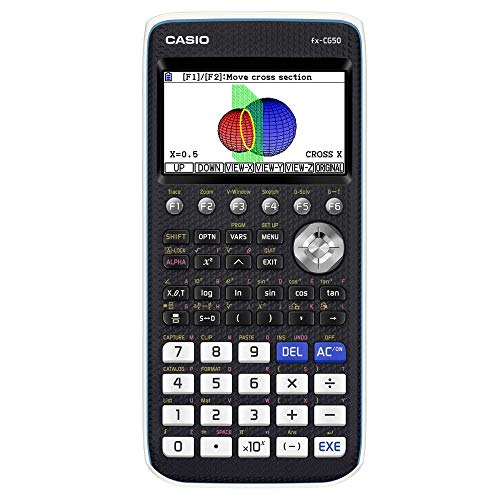 Casio FX-CG50 Grafikrechner mit hochauflösendem Farbdisplay, deutsche Menüführung von Casio