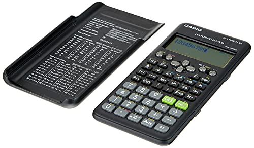 Casio Fx-570Es Plus 2 Wissenschaftlicher Taschenrechner mit 417 Funktionen, Schwarz von Casio