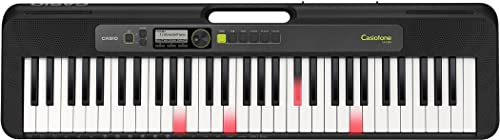 Casio LK-S250 CASIOTONE Leuchttastenkeyboard mit 61 anschlagdynamischen Tasten im Piano-Look mit Begleitautomatik und Mikrofoneingang, schwarz Casio LK-S250 CASIOTONE Leuchttastenkeyboard mit 61 anschlagdynamischen Tasten im Piano-Look mit Begleitautomatik und Mikrofoneingang, schwarz von Casio