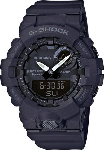 Casio Quarz Armbanduhr GBA-800-1AER (L x B x H) 54.1 x 48.6 x 15.5mm Schwarz Gehäusematerial=Harz M von Casio