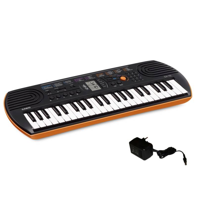 Casio SA-76 44 Tasten Mini Keyboard inklusive Netzteil von Casio