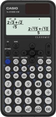 Casio Taschenrechner, technisch-wissenschaftlich, DOT-Display, Natürliches Display, 274 Funktionen (FX-810DE CW) von Casio