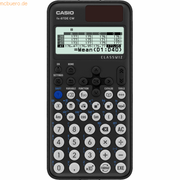 Casio Taschenrechner FX-87 DE CW ClassWiz von Casio