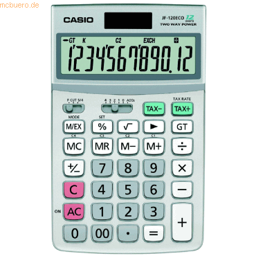 Casio Tischrechner Casio DF-120ECO Casio Tischrechner Casio DF-120ECO von Casio