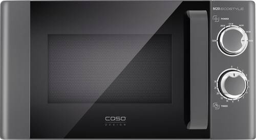 CASO M20 ECOSTYLE Mikrowelle Schwarz 700W von Caso