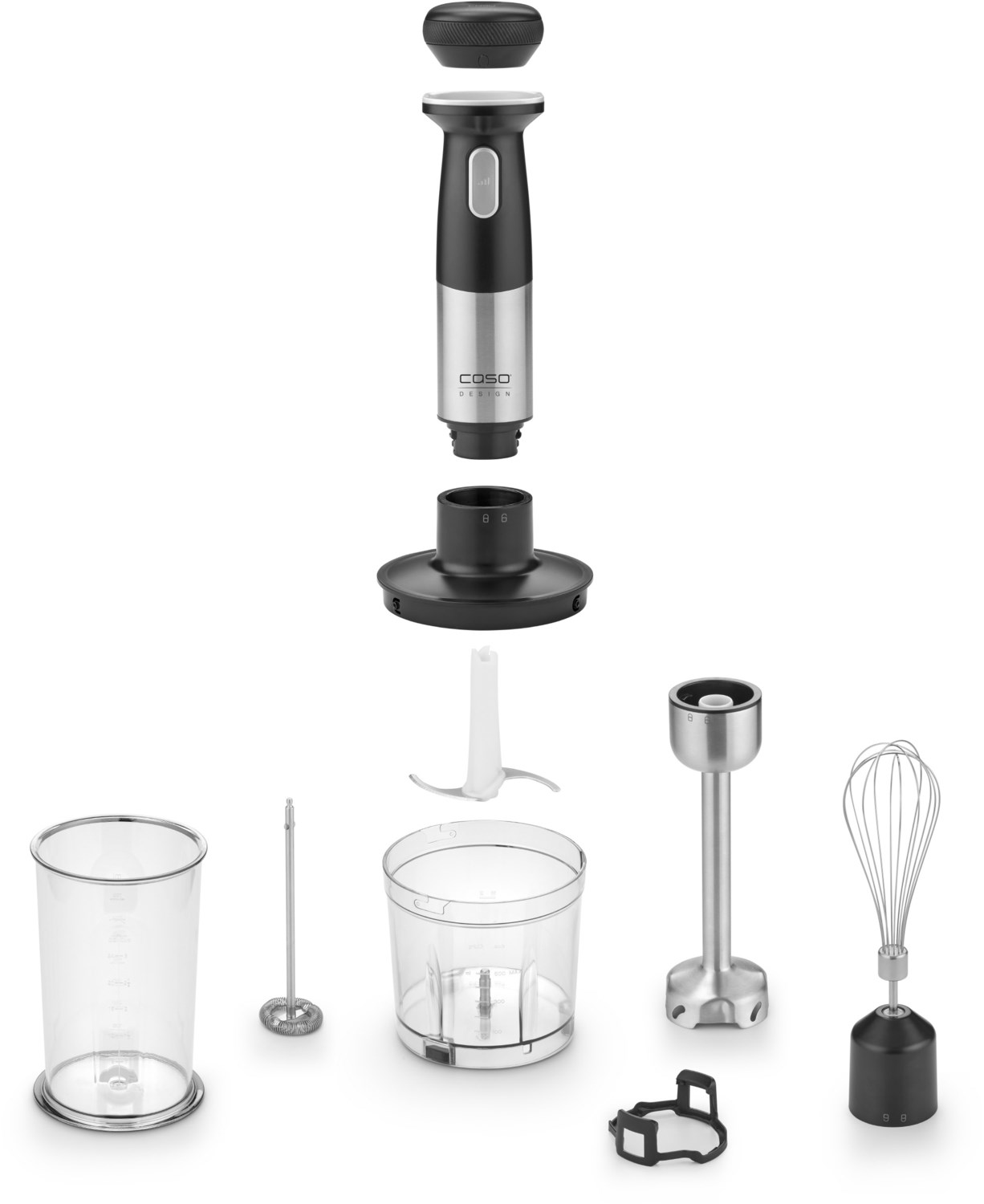 Click & Mash Edelstahl-Stabmixer Click & Mash Edelstahl-Stabmixer von Caso