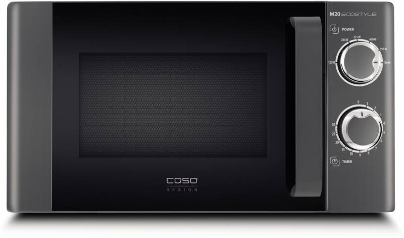 M20 Ecostyle Solo-Mikrowelle schwarz von Caso