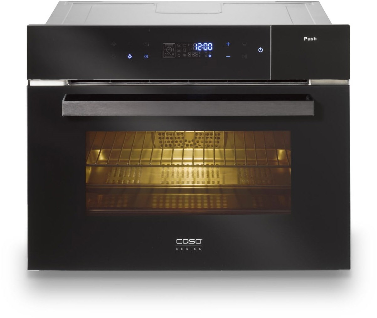 SteamMaster E 56 Einbau-Dampfgarer mit Backofen schwarz SteamMaster E 56 Einbau-Dampfgarer mit Backofen schwarz von Caso