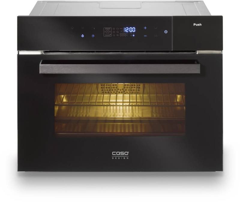 SteamMaster E 56 Einbau-Dampfgarer mit Backofen schwarz von Caso