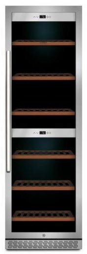 WineChef Pro 180 Weintemperierschrank edelstahl / G von Caso