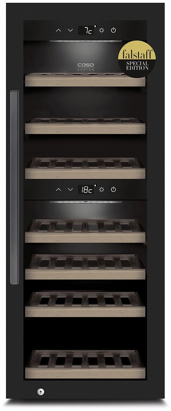 WineExclusive 38 Smart Weintemperierschrank schwarz / G WineExclusive 38 Smart Weintemperierschrank schwarz / G von Caso