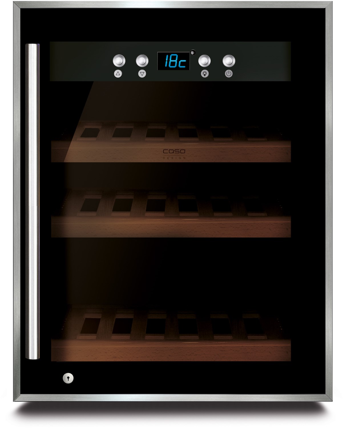 WineSafe 12 Weinlagerschrank schwarz / G WineSafe 12 Weinlagerschrank schwarz / G von Caso