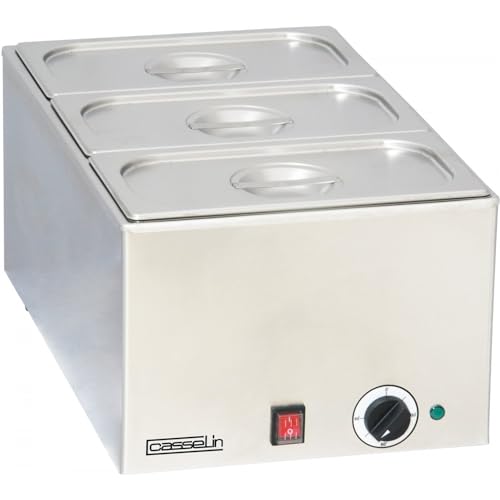Bain-Marie Professionnel Inox 3 Bacs GN 1/3 - Casselin Bain-Marie Professionnel Inox 3 Bacs GN 1/3 - Casselin von Casselin