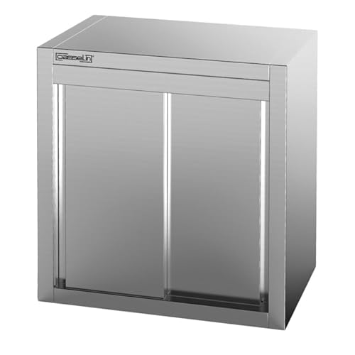 CAMPC60 Wandschrank aus Edelstahl mit Schiebetüren, 600 mm CAMPC60 Wandschrank aus Edelstahl mit Schiebetüren, 600 mm von Casselin