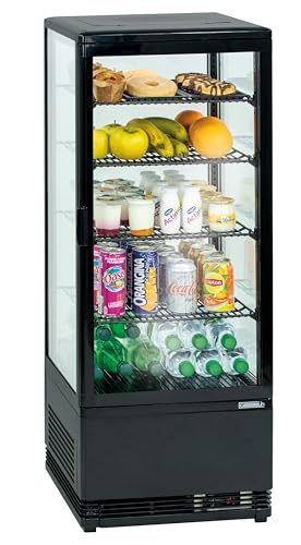 Casselin CVR58LN Mini Vitrine mit Kühlfunktion, 58 l, Schwarz Casselin CVR58LN Mini Vitrine mit Kühlfunktion, 58 l, Schwarz von Casselin
