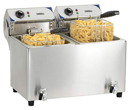 Casselin cfev72 Elektrischer Fritteuse mit Entleerungsventil 2 x 7 Liter Casselin cfev72 Elektrischer Fritteuse mit Entleerungsventil 2 x 7 Liter von Casselin