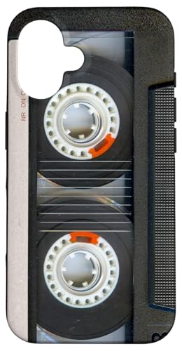 Hülle für iPhone 16 Vintage Cassette Tape Classic Retro Old Fashion Black Hülle für iPhone 16 Vintage Cassette Tape Classic Retro Old Fashion Black von Cassette Deck Music MySoulCase