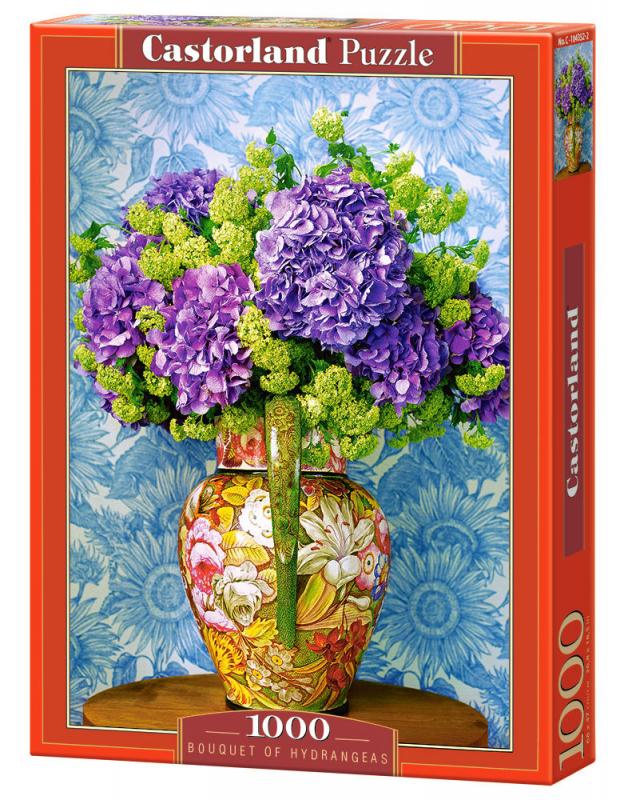 Bouquet of Hydrangeas - Puzzle - 1000 Teile von Castorland