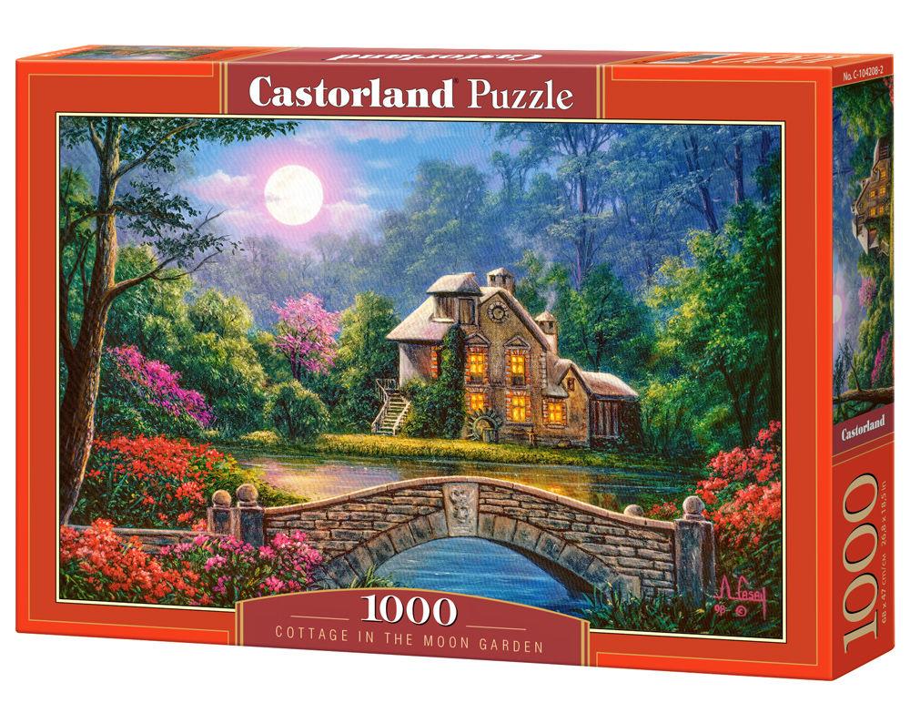 Cottage in the Moon Garden - Puzzle - 1000 Teile von Castorland