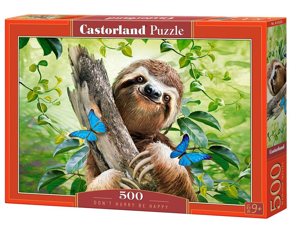 Don´t Hurry Be Happy - Puzzle - 500 Teile von Castorland