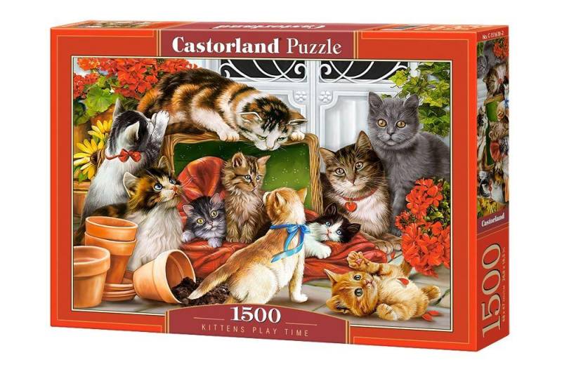 Kittens Play Time - Puzzle - 1500 Teile von Castorland