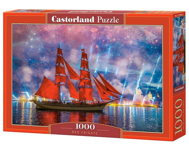 Red Frigate - Puzzle - 1000 Teile von Castorland