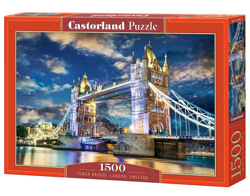 Tower Bridge, London, England - Puzzle - 1500 Teile von Castorland
