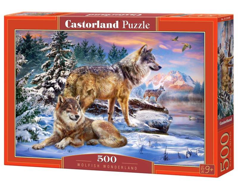 Wolfish Wonderland - Puzzle - 500 Teile von Castorland