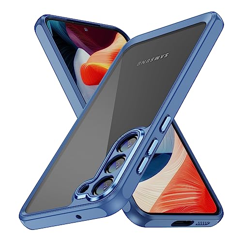 CasurvivePro Handyhülle für Samsung Galaxy S23 5G hülle, Anti-Fingerabdruck, Kratzfest, Harte Acryl-PC-Rückseite – Blau von CasurvivePro
