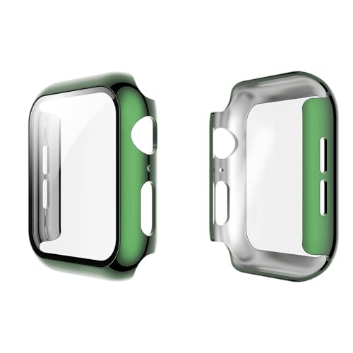 CasurvivePro Hülle für Apple Watch 4/5/6/SE 40MM Schutzhülle,Kratzfestes Hard PC Voller Schutz Einzigartiges Design Ultradünne Case für Apple Watch 4/5/6/SE 40MM Glas Displayschutz -Grün CasurvivePro Hülle für Apple Watch 4/5/6/SE 40MM Schutzhülle,Kratzfestes Hard PC Voller Schutz Einzigartiges Design Ultradünne Case für Apple Watch 4/5/6/SE 40MM Glas Displayschutz -Grün von CasurvivePro