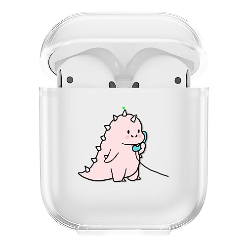 CasurvivePro Kopfhörer-Hüllen für AirPods 2 & 1 Hüllen, transparente TPU-Hüllen mit niedlichem Muster, Apple AirPods 2nd Gen 1st Ladehüllen Hüllen CasurvivePro Kopfhörer-Hüllen für AirPods 2 & 1 Hüllen, transparente TPU-Hüllen mit niedlichem Muster, Apple AirPods 2nd Gen 1st Ladehüllen Hüllen von CasurvivePro