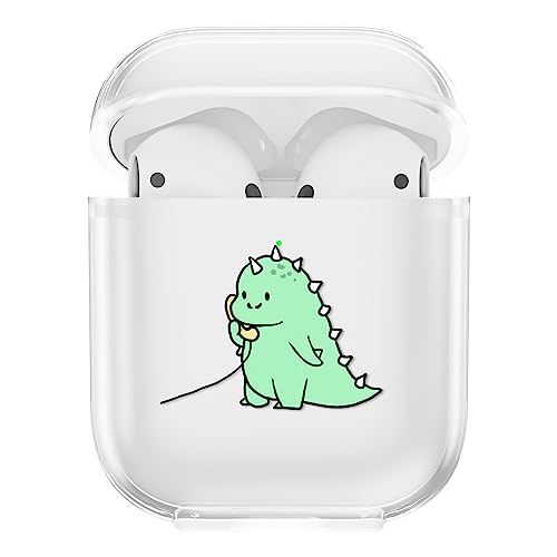 CasurvivePro Kopfhörer-Hüllen für AirPods 2 & 1 Hüllen, transparente TPU-Hüllen mit niedlichem Muster, Apple AirPods 2nd Gen 1st Ladehüllen Hüllen CasurvivePro Kopfhörer-Hüllen für AirPods 2 & 1 Hüllen, transparente TPU-Hüllen mit niedlichem Muster, Apple AirPods 2nd Gen 1st Ladehüllen Hüllen von CasurvivePro